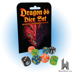 DRAGON D6 DICE SET